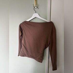 Abercrombie & Fitch Brown/Tan Long Sleeve Top. Never worn